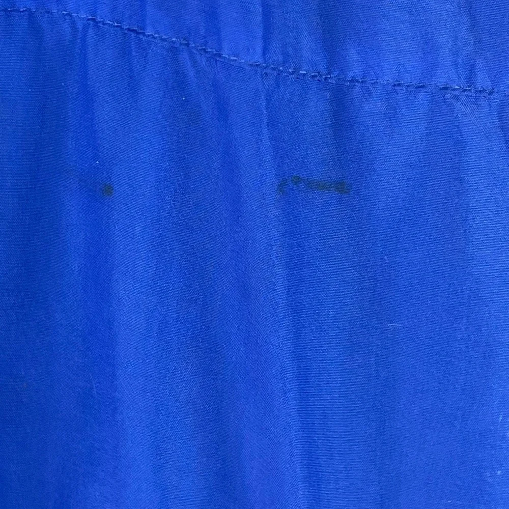 Pro Spirit Vintage Royal Blue Windbreaker Jacket Striped Sleeve Large 3480004